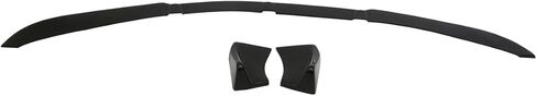 Universal Front Bumper Lip, Black Ikon Style Polyurethane Front Lower Chin Spoiler Protector for Most SUV, Sedan,Coupe, 3 Pieces in Kuwait
