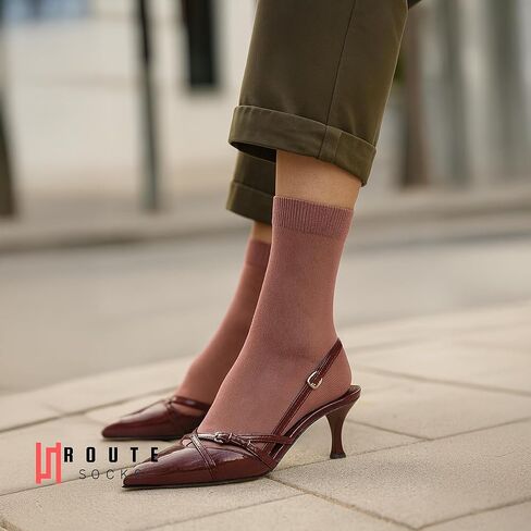 جوارب نسائية قطنية للكاحل مكونة من 5 قطع من She Is Special - جوارب ناعمة ومسامية للارتداء اليومي، مزيج مريح متين، مثالية للمناسبات غير الرسمية والعمل والسفر - مقاس واحد يناسب الجميع in Saudi Arabia