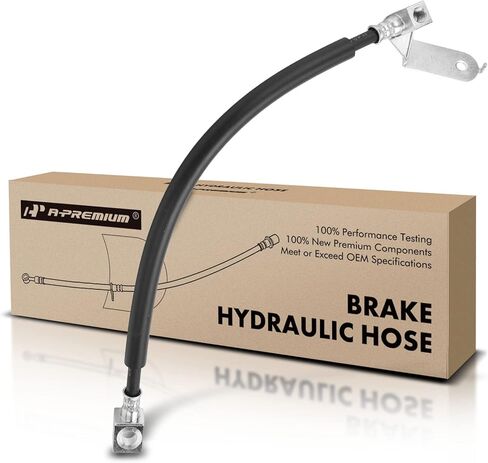 A-Premium Rear Driver Brake Hydraulic Hose Compatible with Dodge and Chrysler Models - Challenger 2015-2018 2020-2021, Charger 2012-2018 2020-2021, 300 2005 6.1L in Saudi Arabia