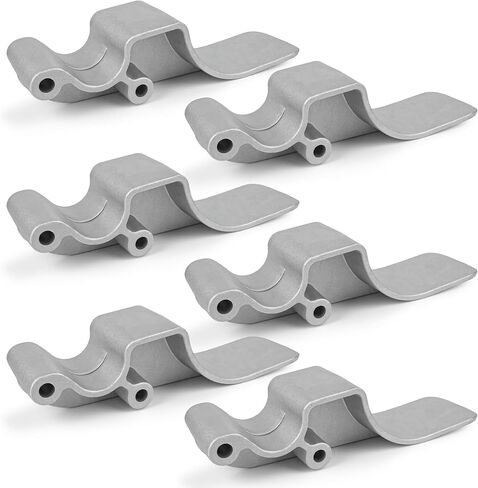Set of 6 Easy-Off Aluminum Tarp Stop Upright, Direct Replacement for Shurco 1705775 in Kuwait