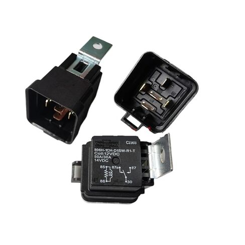 10 قطعة/الوحدة التتابع 896H-1CH-D1SW-R1-T 12VDC مرحل السيارة 5 دبابيس 50A/30A in Kuwait