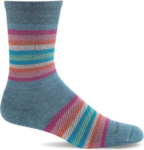 Sockwell Women's Blanket Twill Crew Sock, Blueridge - S/M in Saudi Arabia