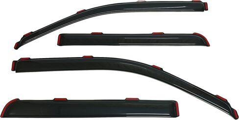 in-Channel Style Smoke Window Sun Rain Visors Vent Guard Shade Compatible with Ford F-150 SuperCrew Cab 2009-2014 in Kuwait