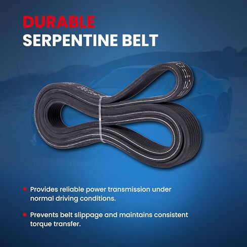 MOCA Serpentine Belt 7DPK2074 Fits for 2007-2010 for Audi Q7 & 2007-2017 for Volkswagen Touareg 3.6L & 2004-2006 for Porsche Cayenne 3.2L & 2008-2018 for Porsche Cayenne 3.6L in Saudi Arabia