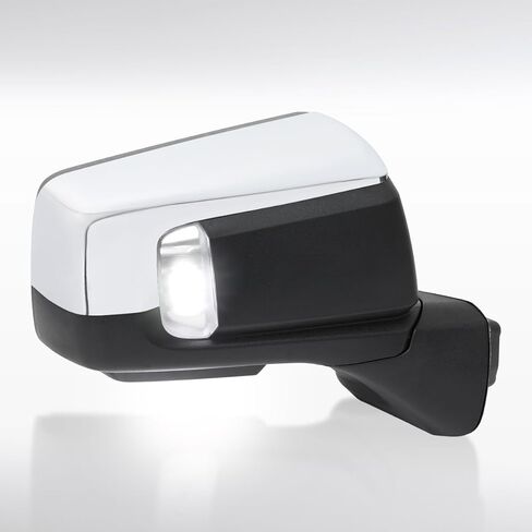 AUTOZENSATION Compatible with 2019-2025 GMC Sierra 1500, Black Power Adjustable Plane Side Mirror Passenger Side Right Hand in Kuwait