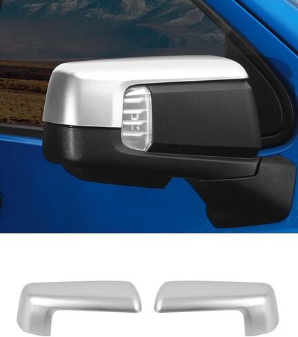 Mirror Cap Cover Trim Compatible with 2019 2020 2021 2022 2023 2024 Chevy Silverado 1500 and GMC Sierra 1500 Accessories Left Right Side View Upper Mirror Cover Caps, Red in Kuwait