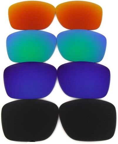 Galaxy Replacement lenses For Oakley Holbrook Metal OO4123 (Not Regular Holbrook) Polarized Black/Blue/Green/Red in Saudi Arabia