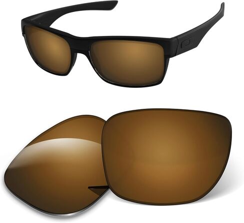 1.6MM Replacement Lenses Compatible With Oakley TwoFace OO9189 Sunglasses, Anti-Scratch and Impact Resistant in Saudi Arabia