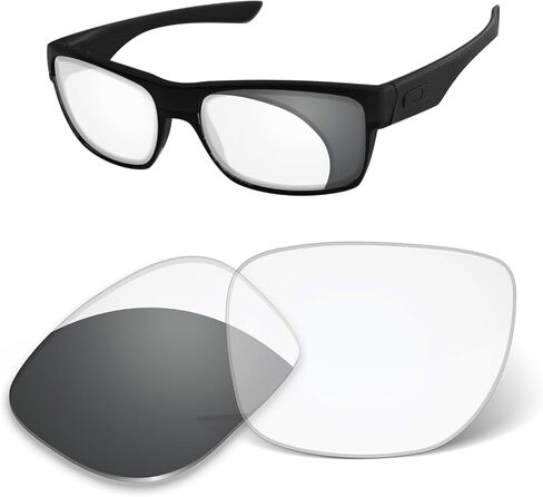 1.6MM Replacement Lenses Compatible With Oakley TwoFace OO9189 Sunglasses, Anti-Scratch and Impact Resistant in Saudi Arabia