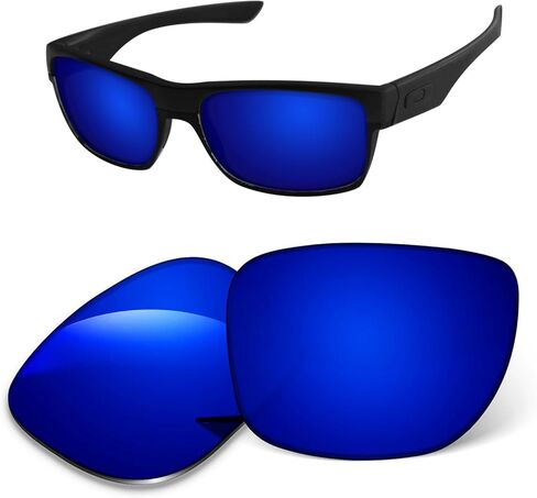 1.6MM Replacement Lenses Compatible With Oakley TwoFace OO9189 Sunglasses, Anti-Scratch and Impact Resistant in Saudi Arabia
