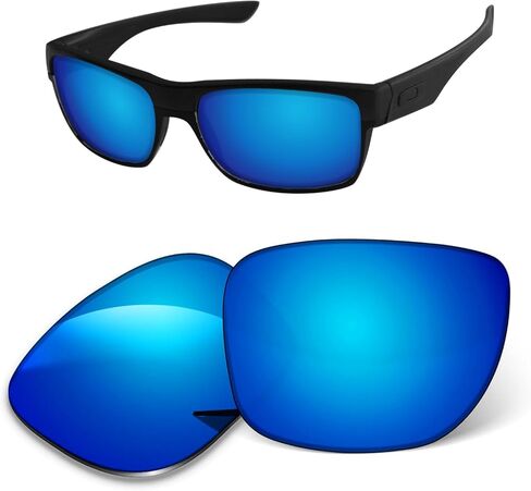 1.6MM Replacement Lenses Compatible With Oakley TwoFace OO9189 Sunglasses, Anti-Scratch and Impact Resistant in Saudi Arabia