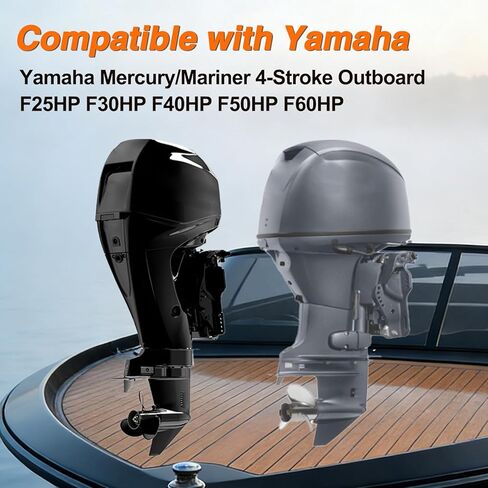 FUSCH Outboard Fuel Pump Assembly Compatible with Yamaha and Mercury 4 Stroke F25HP F30HP F40HP F50HP F60HP, Outboard Motor Fuel Pump with O-Ring Replace# 62Y-24410-03-00, 826398T3 in Saudi Arabia