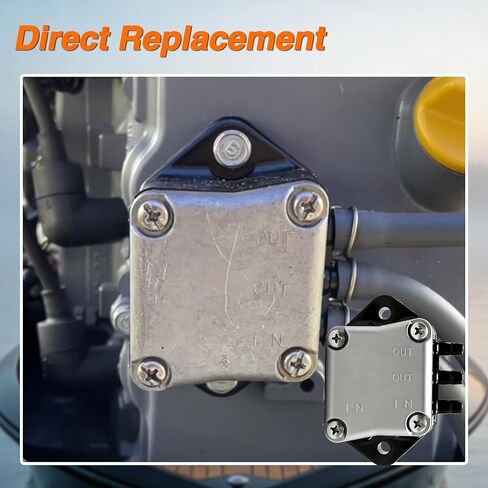 FUSCH Outboard Fuel Pump Assembly Compatible with Yamaha and Mercury 4 Stroke F25HP F30HP F40HP F50HP F60HP, Outboard Motor Fuel Pump with O-Ring Replace# 62Y-24410-03-00, 826398T3 in Saudi Arabia