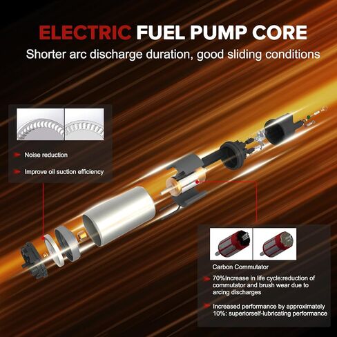 E2609M Electric Fuel Pump Module Assembly Compatible with Ford Fusion Lincoln MKZ 2013-2020 1.5L 1.6L 2.0L L4 Replaces# DG9Z9A407L DG9Z9H307Y FG1547 P76864M SP2500M in Kuwait