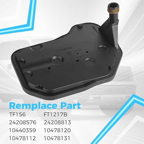 طقم فلتر ناقل الحركة العميق 4L60E مع حشية متوافق مع 1998-2013 Chevy Silverado 1500/GMC Sierra 1500Tahoe Yukon Cadillac Escalade Hummer H2 - يستبدل 24208576 in Saudi Arabia