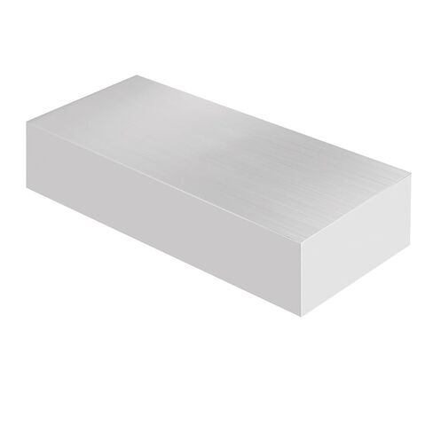 2 x 4 x 8 Inch Aluminum Solid Flat Bar, 6061 Square General Purpose Plate, 50MM Thickness T6511 Solid New Mill Stock in Kuwait