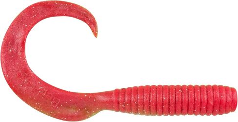 Berkley Gulp! Alive! Grub Soft Fishing Bait,Pearl White,4in in Saudi Arabia