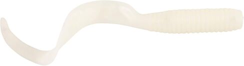 Berkley Gulp! Alive! Grub Soft Fishing Bait,Pearl White,4in in Saudi Arabia