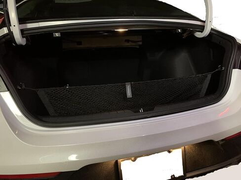 Envelope Style Automotive Elastic Trunk Mesh Cargo Net for Kia K5 LX LXS GT-Line EX 2021-2025 - Premium Trunk Organizer and Storage - Luggage Net for Sedan - Best Car Organizer for Kia K5 in Saudi Arabia