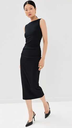 Veronica Beard Jean Women's Charissa Dress, Black, L in Kuwait