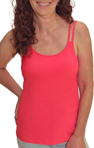 Amoena Women's Valletta Leisurewear Pocketed Mastectomy Top with Built in Bra/Breast Support in Kuwait