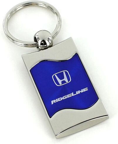 حلقة مفاتيح معدنية مصقولة باللون الذهبي من AU-TOMOTIVE لسيارة Honda Ridgeline (أزرق) in Saudi Arabia