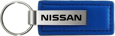 Au-TOMOTIVE GOLD Rectangular Leather Key chain for Nissan in Saudi Arabia