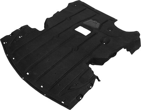 ECOTRIC Front Undercar Engine Splash Shield Guard Under Lower Radiator Cover Compatible with 2006-2013 BMW 3-Series w/Aluminum Pad Replacement for BM1228118 51757129341 in Saudi Arabia