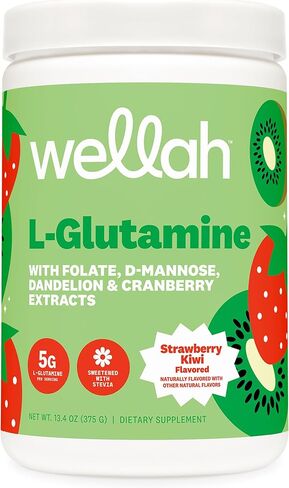 L-Glutamine Peach Mango (50 Servings) - 5g L-Glutamine Per Serving, Sweetened with Stevia in Kuwait