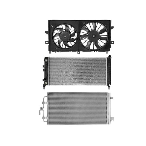 Replacement Parts for Radiator&AC Condenser&Dual Cooling Fan Kit for Buick Lacrosse Chevy Impala Mod-A58PP-32714 in Saudi Arabia
