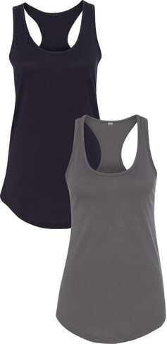 1533 المستوى التالي The Ideal Racerback Tank LargeBlack-Dark Gray in Saudi Arabia