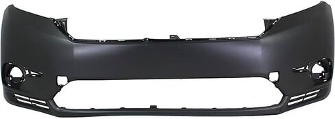 Front Bumper Cover Compatible with Toyota Highlander 2011-2013 | DIRECT REPLACEMENT | Primed | Plastic | 521190E914 | TO1000374 in Kuwait