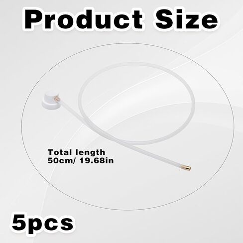 مجموعة تمديد فوهة رذاذ مكونة من 5 قطع، أطراف رش رذاذ رذاذ بحجم 19.68 بوصة مع خرطوم تمديد مرن، فوهات طلاء رذاذ بتغطية 360 درجة للمركبات والعلب in Kuwait