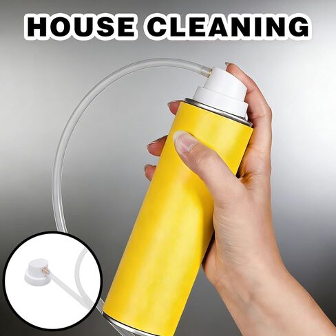 مجموعة تمديد فوهة رذاذ مكونة من 5 قطع، أطراف رش رذاذ رذاذ بحجم 19.68 بوصة مع خرطوم تمديد مرن، فوهات طلاء رذاذ بتغطية 360 درجة للمركبات والعلب in Kuwait