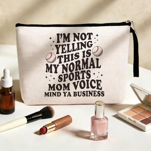 مضحك البيسبول أمي هدايا أمي هدايا عيد ميلاد حقيبة مستحضرات التجميل الرياضة أمي هدايا عيد الأم حقيبة ماكياج للنساء نانا جيجي ماما الفكاهة الجدة الهدايا الجدة أفضل هدايا أمي حقيبة سفر الجدة هدايا عيد ميلاد in Kuwait