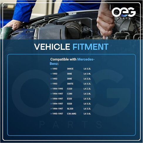 قطع غيار OEG بداية جديدة متوافقة مع مرسيدس بنز 300TE 300E 300CE 3.2L, 300E 2.8L 1993; C220 2.2L 1994 1995; S:320 S320 E320 3.2L, C280 2.8L 1994-97; C36 ايه ام جي 3.6 لتر 1995-97 0001110112 A0041514501 in Saudi Arabia