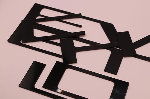 Custom Grill Letters Inserts Compatible with 2022-2024 Silverado Custom 1/16" ABS Plastic Gloss Black in Kuwait