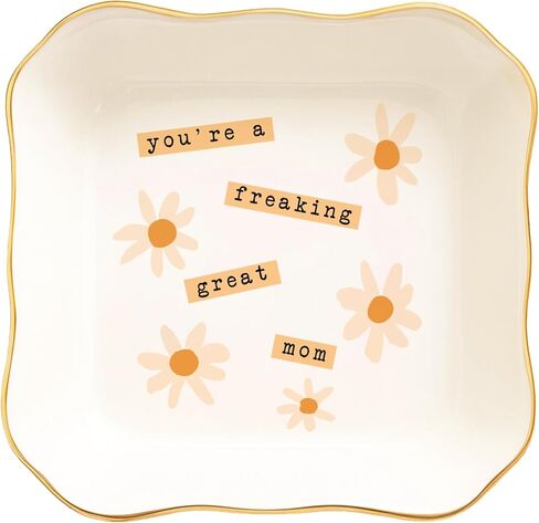 You’re a Freaking Great Mom Jewelry Dish – Funny Mom Gifts Ring Dish, Birthday Gifts For Mom, Mother’s Day Gifts, Thank You Mom Gift in Saudi Arabia