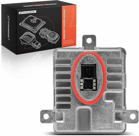 A-Premium Xenon Ballast Module Control Unit Compatible with BMW 323i, 328i, 328xi, 335d, 335i, 528i, 528i xDrive, 535d xDrive, 535i GT xDrive, 550i, 550i GT, 760Li, X1, Z4, M5, M550i xDrive, M240i in Saudi Arabia