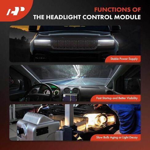A-Premium Xenon Ballast Module Control Unit Compatible with BMW 323i, 328i, 328xi, 335d, 335i, 528i, 528i xDrive, 535d xDrive, 535i GT xDrive, 550i, 550i GT, 760Li, X1, Z4, M5, M550i xDrive, M240i in Saudi Arabia