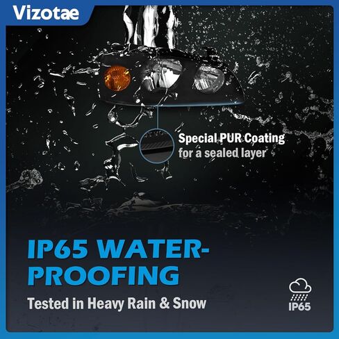 Headlights Assembly for 2004-2006 Hyundai Elantra Halogen Headlamp Replacement, High/Low Beam W/Bulbs, Driver&Passenger Side in Kuwait