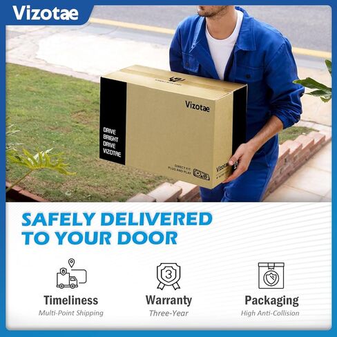 Headlights Assembly for 2004-2006 Hyundai Elantra Halogen Headlamp Replacement, High/Low Beam W/Bulbs, Driver&Passenger Side in Kuwait