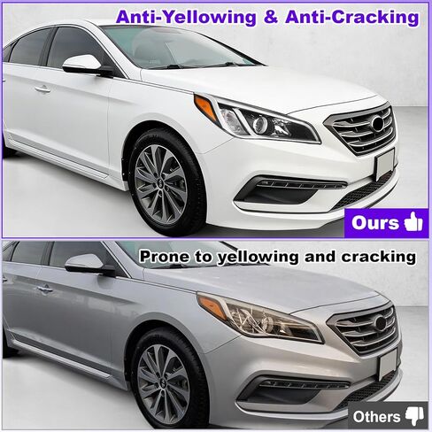 المصابيح الأمامية متوافقة مع 2015 2016 2017 Hyundai Sonata SE/Sport/Limited/ECO، جانب السائق والراكب in Kuwait