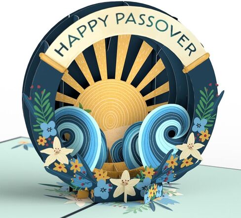 Lovepop Everyday Pop-Up Card for Her and Him - 3D Spring Greeting Cards for Boys, Girls, Men, Women - Happy Passover - 5" x 7" Card - Blank Note Card & Envelope Included in Saudi Arabia