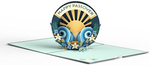 Lovepop Everyday Pop-Up Card for Her and Him - 3D Spring Greeting Cards for Boys, Girls, Men, Women - Happy Passover - 5" x 7" Card - Blank Note Card & Envelope Included in Saudi Arabia