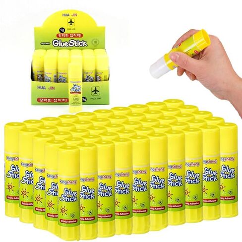 120 Pcs Washable Glue Sticks Bulk Classroom, White Glue Sticks 0.32 Ounce, All Purpose for Classroom Crafting, School, Home, Students, Crafts, Scrapbooking, DIY Projects in Saudi Arabia