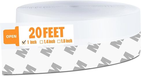 شريط عازل للباب بطول 28.9 قدم، سدادة مسودة باب من السيليكون، ختم سفلي لباب الدش ذاتي اللصق وشريط عازل للباب لنوافذ إطار الباب والفجوات الزجاجية (شفاف، 35 مم) in Kuwait