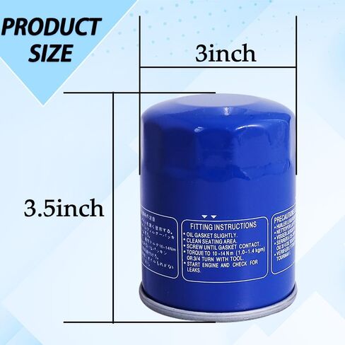 2 قطعة فلتر زيت 15400-PLM-A02PE متوافق مع محركات Hnoda GX610 GX630 GX660 GX670 GX690 GXV340 GXV390 GXV610 GXV630 GXV660 GXV670 GXV690 استبدال 15400-PLM-A02 15400-PLM-A01 15400-P0H-305PE in Saudi Arabia