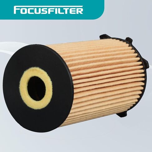 FOCUSFILTER 26320-3CAA0 OEM Grade Oil Filter, Compatible with Hyundai Azera, Santa Fe, Kia Cadenza, Sedona, Sorento, 3.3L / 3.5L Engines, Replaces 263203CAA0, CH10855, WL10164 in Kuwait