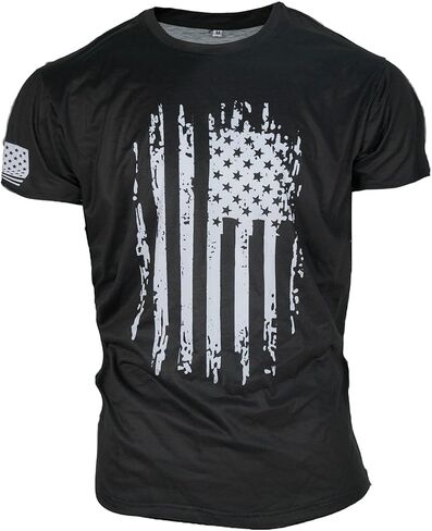 قميص العلم الأمريكي للرجال قميص الرابع من يوليو الوطني للرجال… in Kuwait